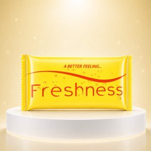 Yellow Tissue Wet Towel