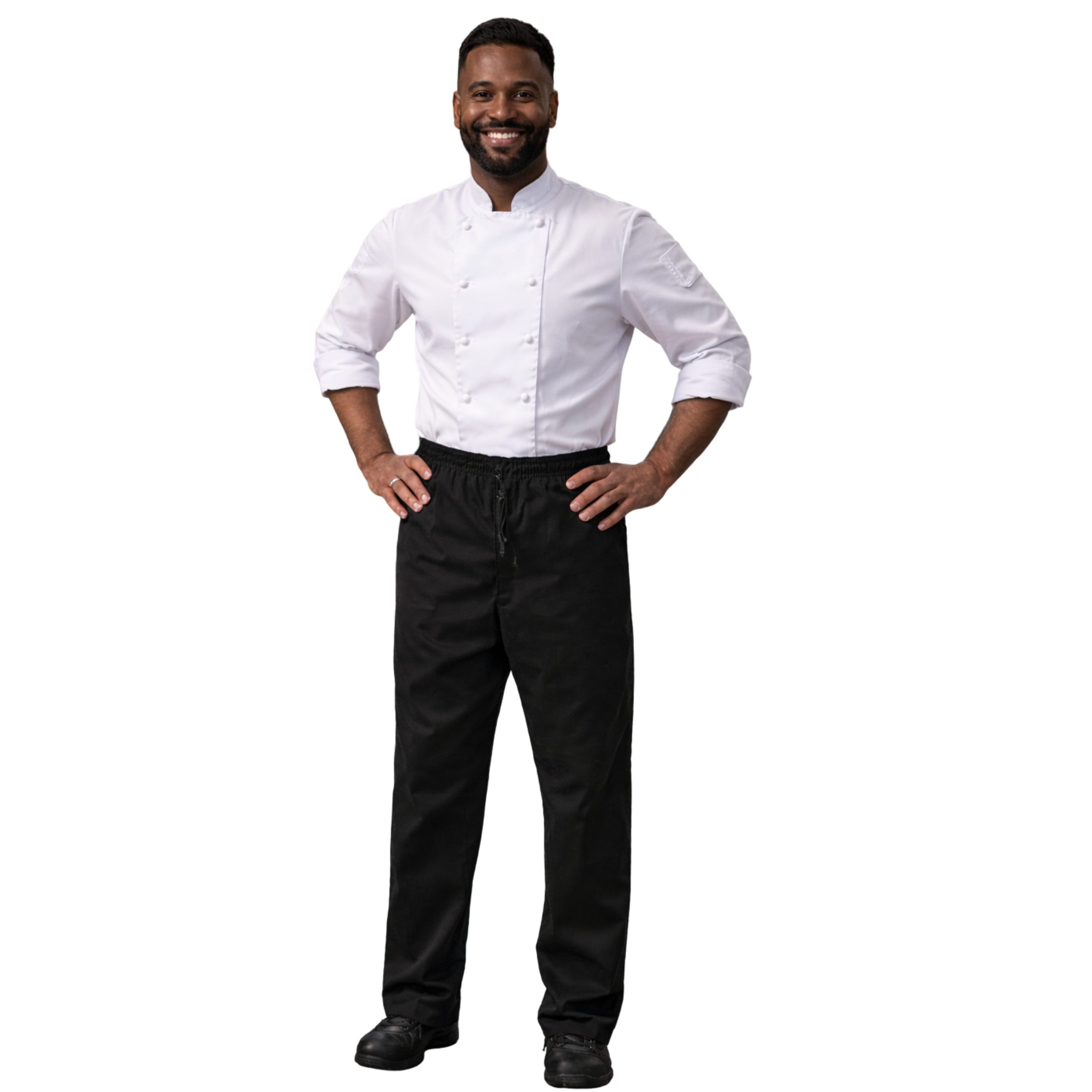 Black Chef Trouser - Image 4