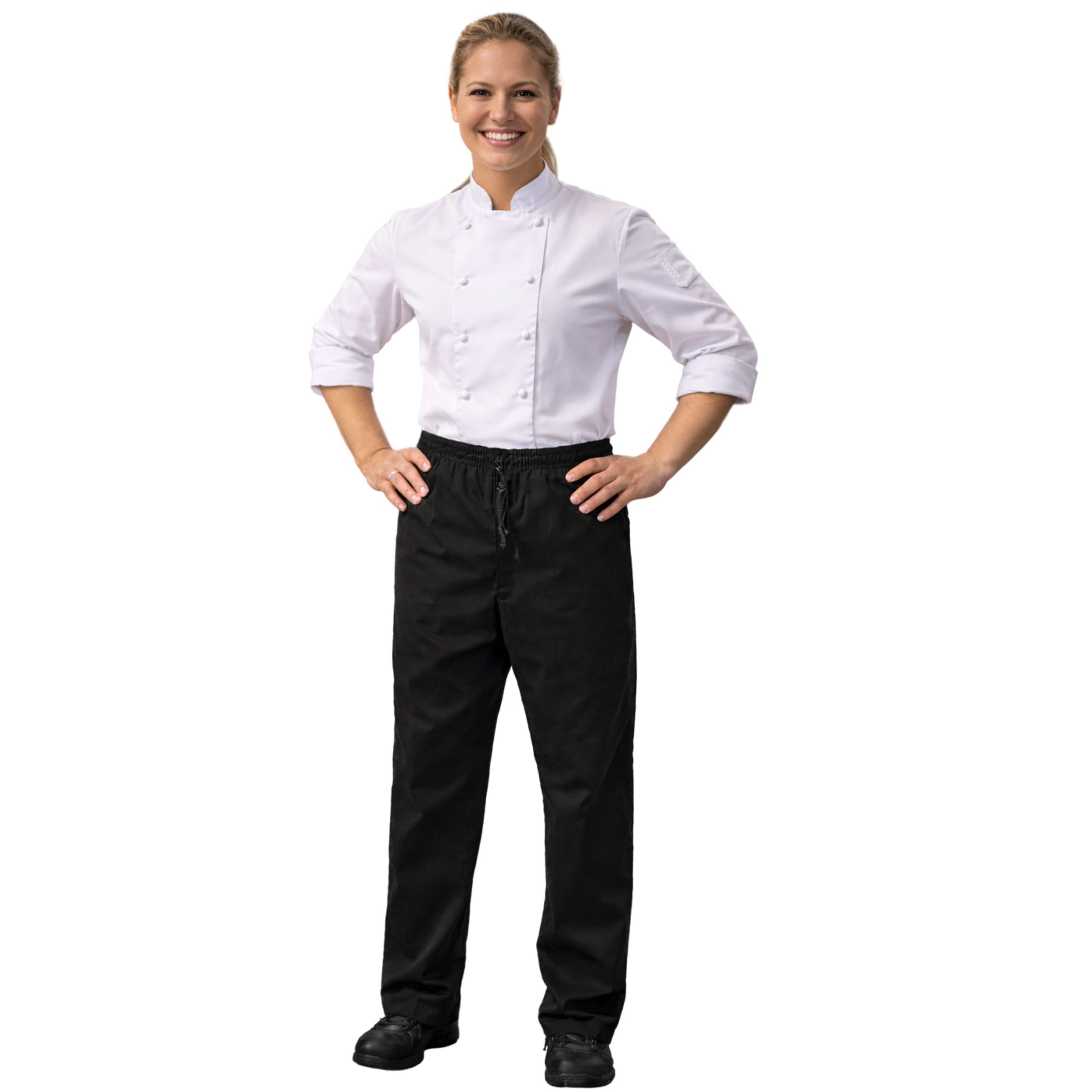 Black Chef Trouser - Image 3