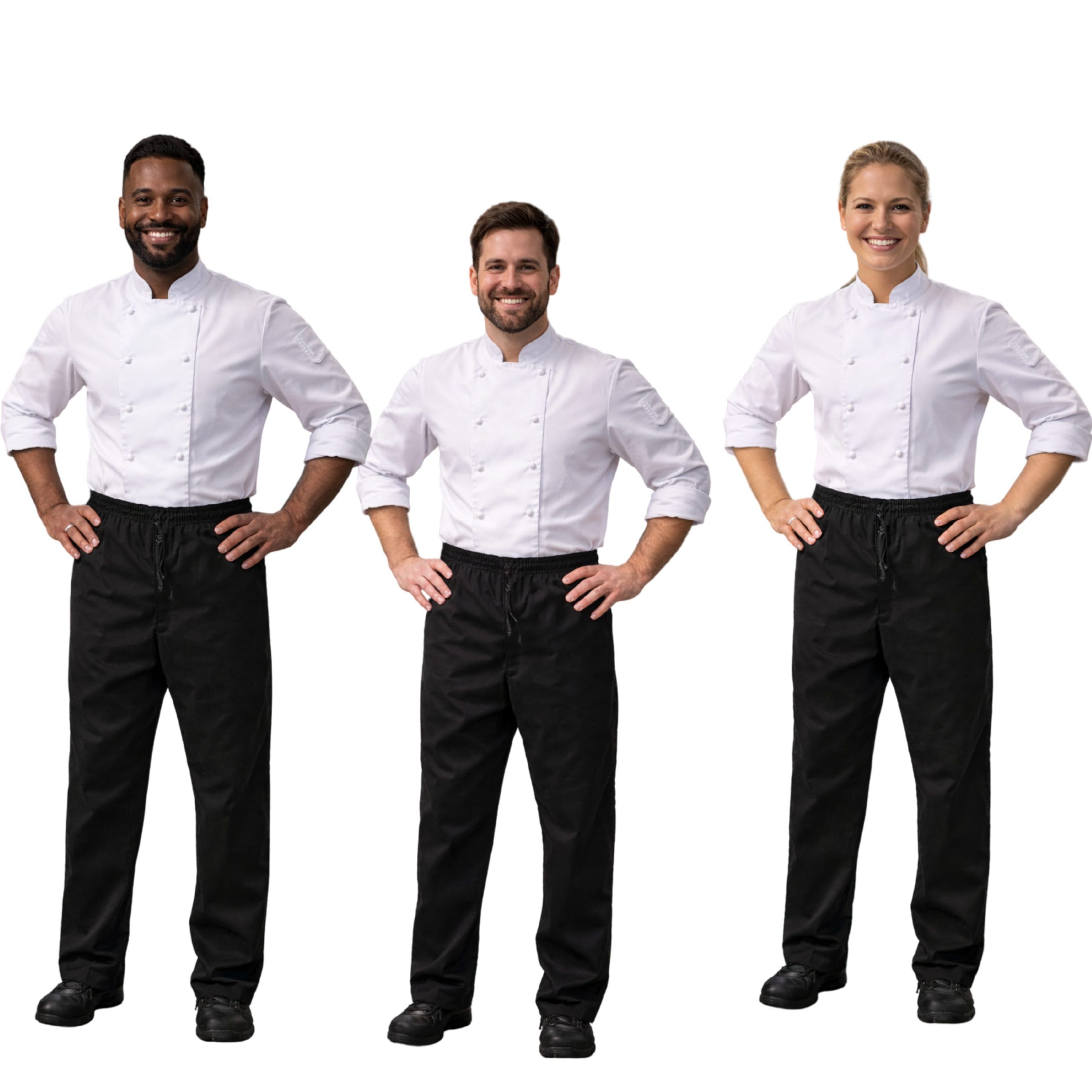 Black Chef Trouser - Image 4