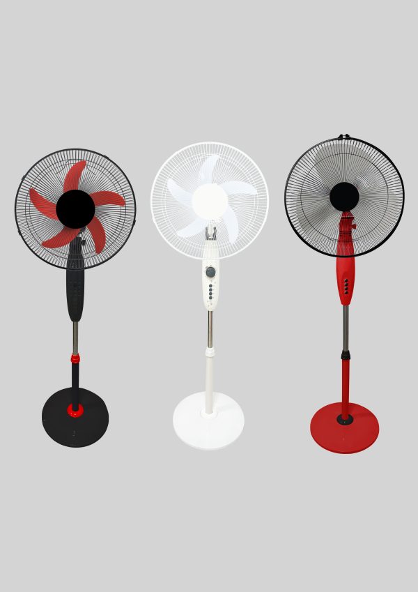 EcoGreen Pedestal Fan 16 Inch White color