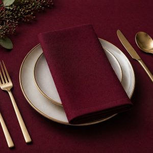Burgundy Napkin
